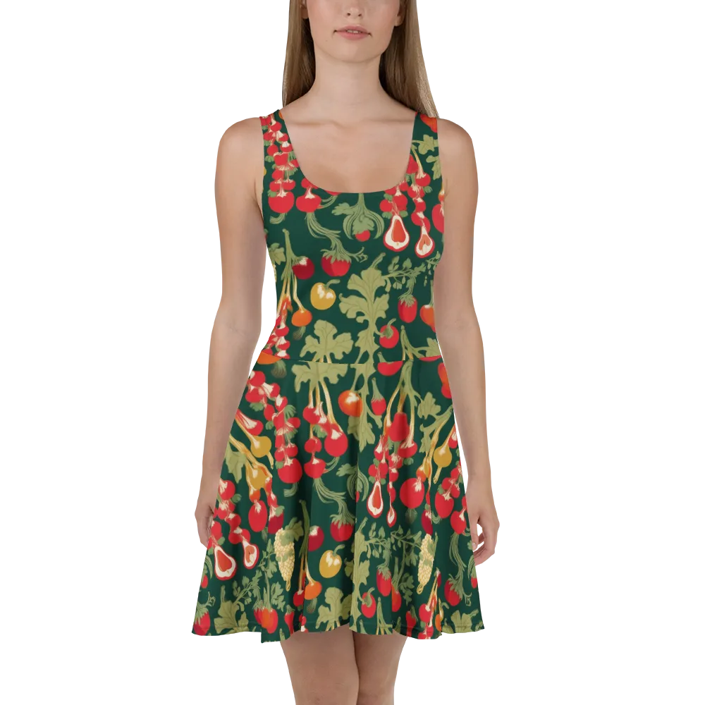 Root Cellar Rhapsody on Skater Dress — Front