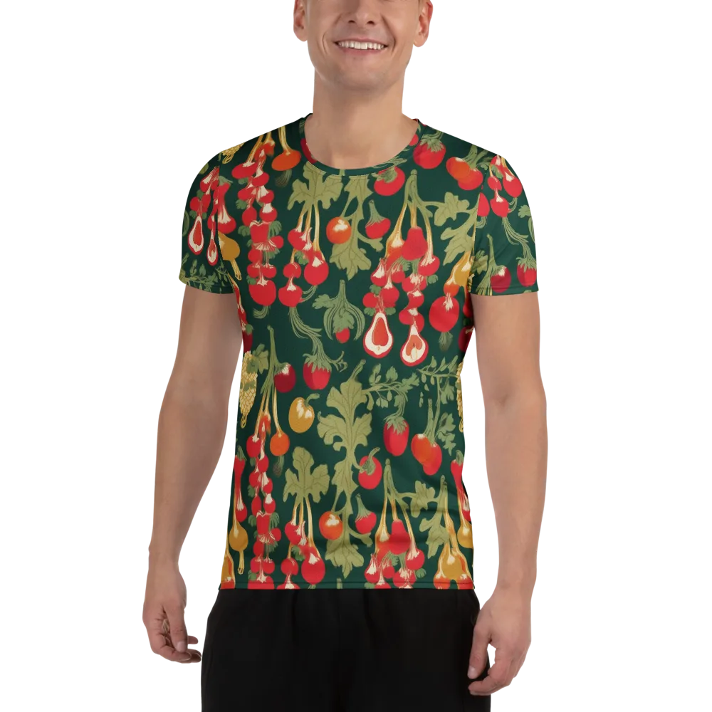 Root Cellar Rhapsody on Men's Athletic T-Shirt — Front