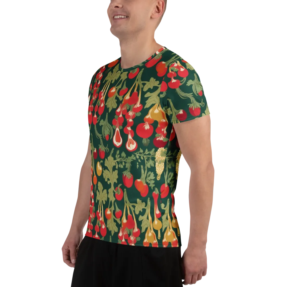 Root Cellar Rhapsody on Men's Athletic T-Shirt — Left