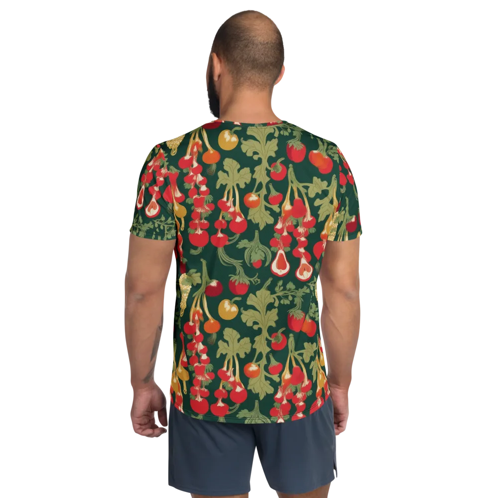 Root Cellar Rhapsody on Men's Athletic T-Shirt — Back