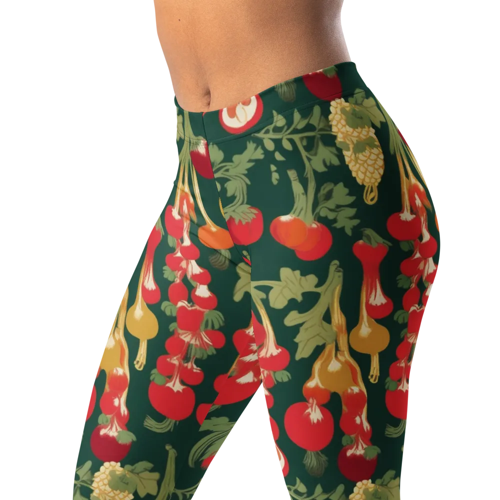 Root Cellar Rhapsody on Leggings — Left Front