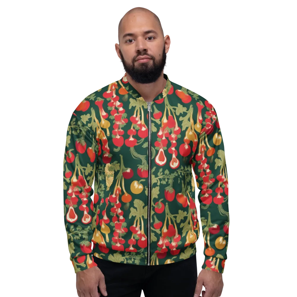 Root Cellar Rhapsody on Bomber Jacket — Front
