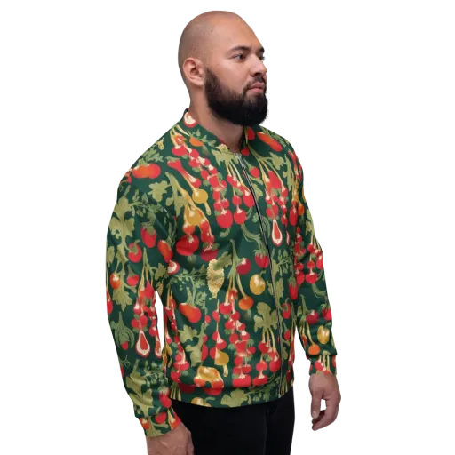 Root Cellar Rhapsody on a Bomber Jacket