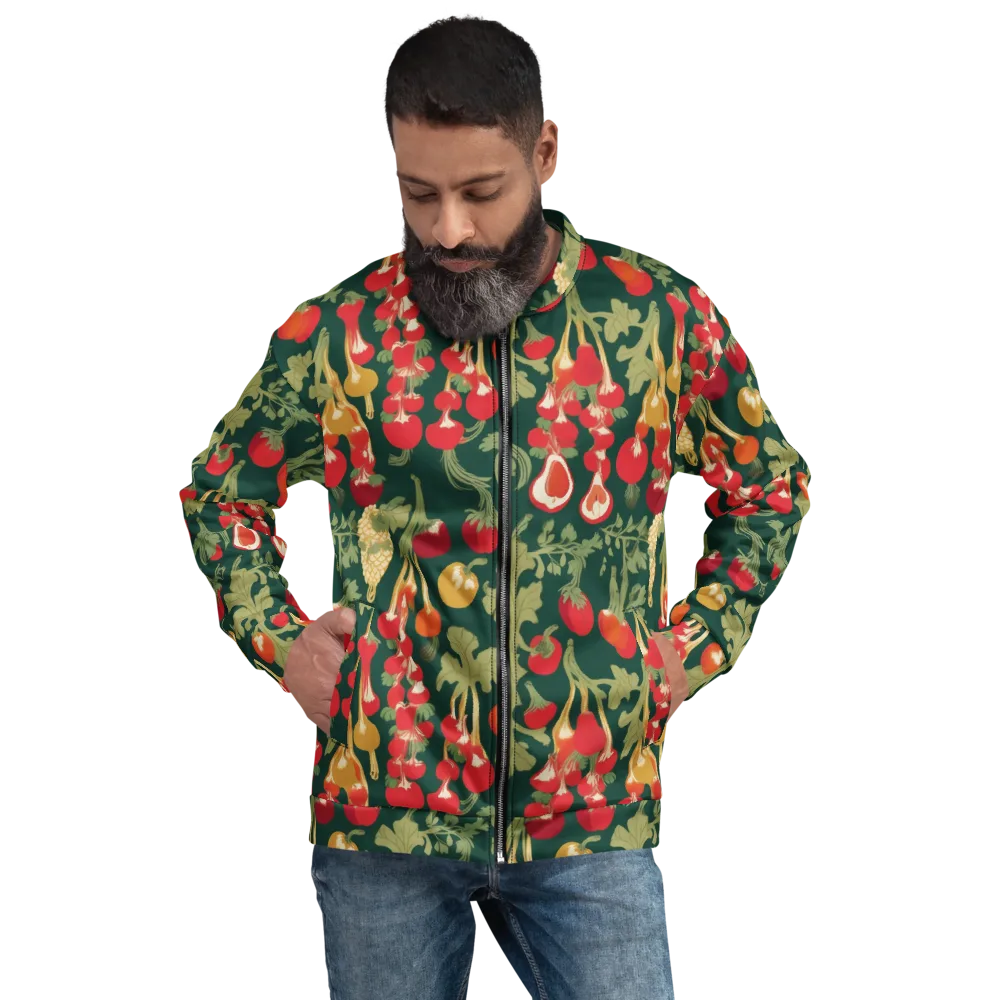 Root Cellar Rhapsody on Bomber Jacket — Front