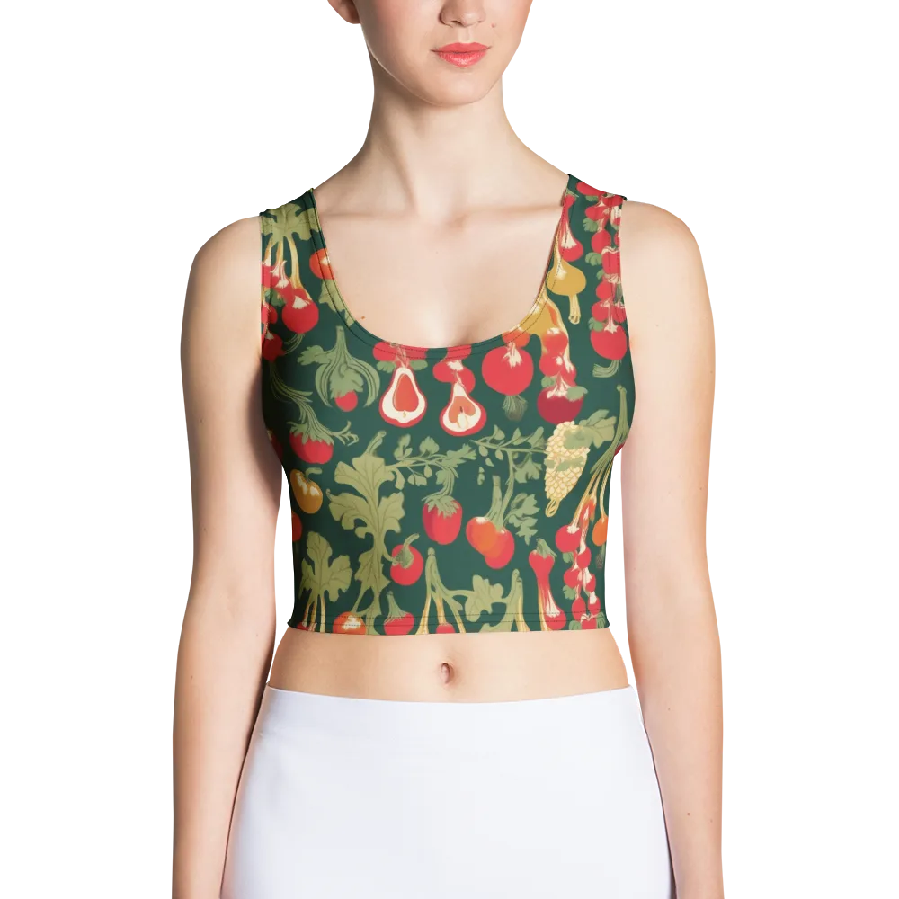 Root Cellar Rhapsody on Crop Top — Front