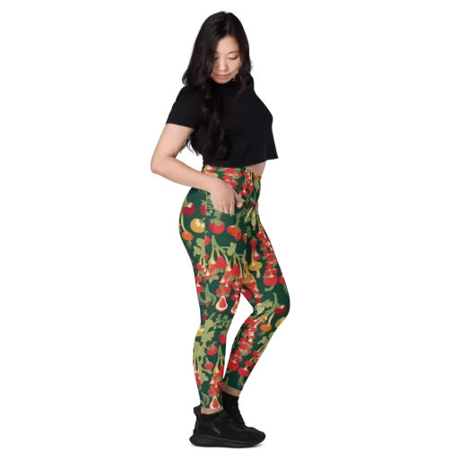 Root Cellar Rhapsody on a Leggings with Pockets