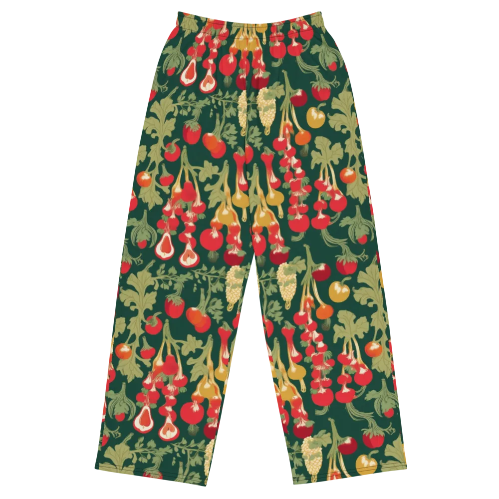 Root Cellar Rhapsody on Wide-Leg Pants — Front