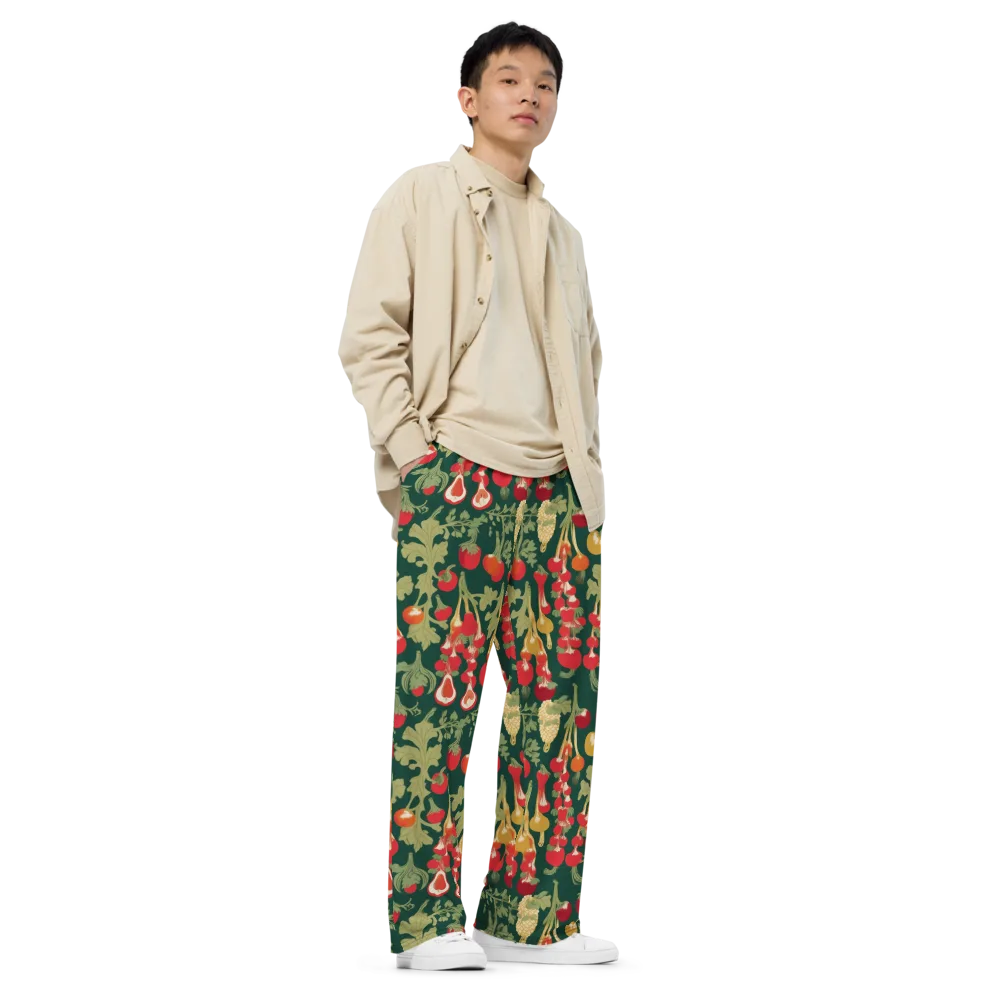 Root Cellar Rhapsody on Wide-Leg Pants — Right Front