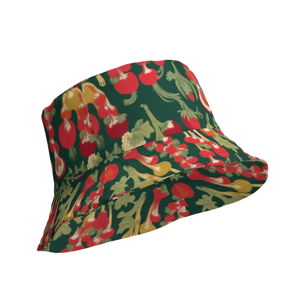 Root Cellar Rhapsody on Reversible Bucket Hat — Product details Outside