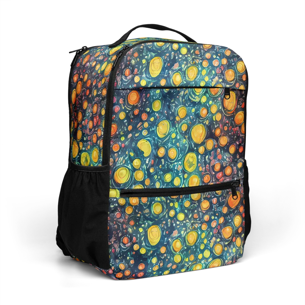 Starry Orbits on Utility Backpack — Right Front