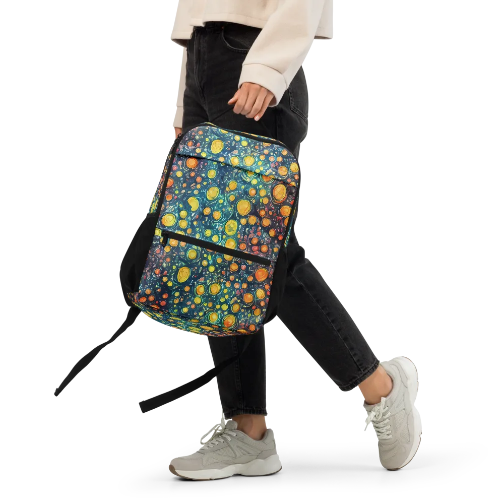 Starry Orbits on Utility Backpack — Front