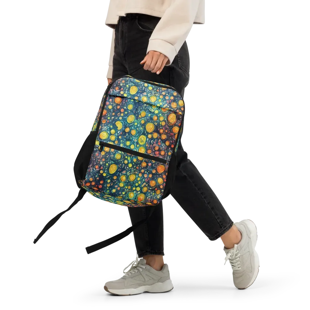 Starry Orbits on Utility Backpack — Front