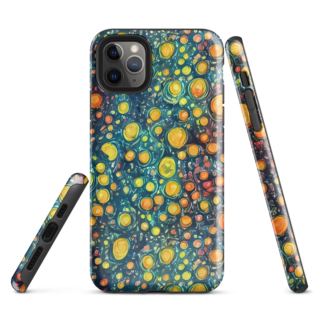 Starry Orbits on Tough Case for iPhone® — Front
