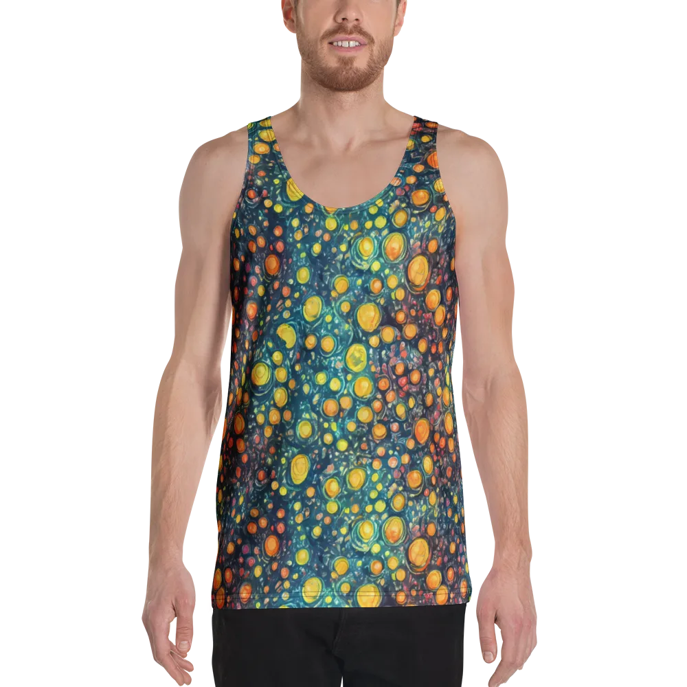 Starry Orbits on Men's Tank Top — Front