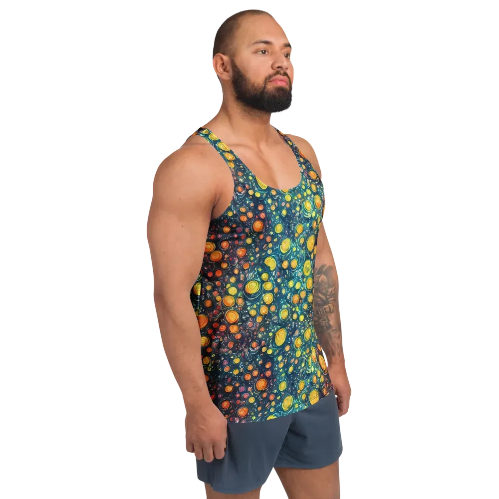 Starry Orbits on Men's Tank Top — Right Front