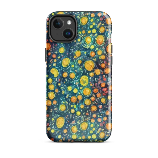 Starry Orbits on a MagSafe Tough Case for iPhone®