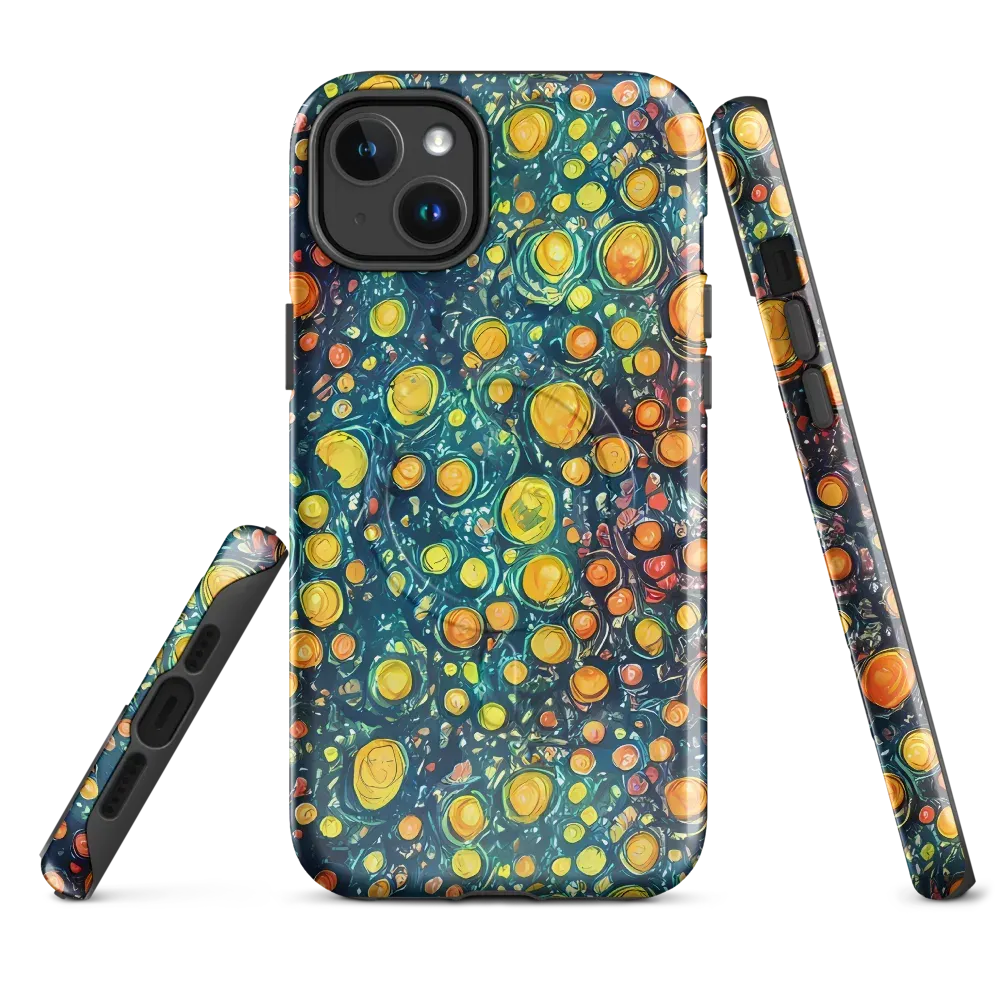 Starry Orbits on MagSafe Tough Case for iPhone® — Front