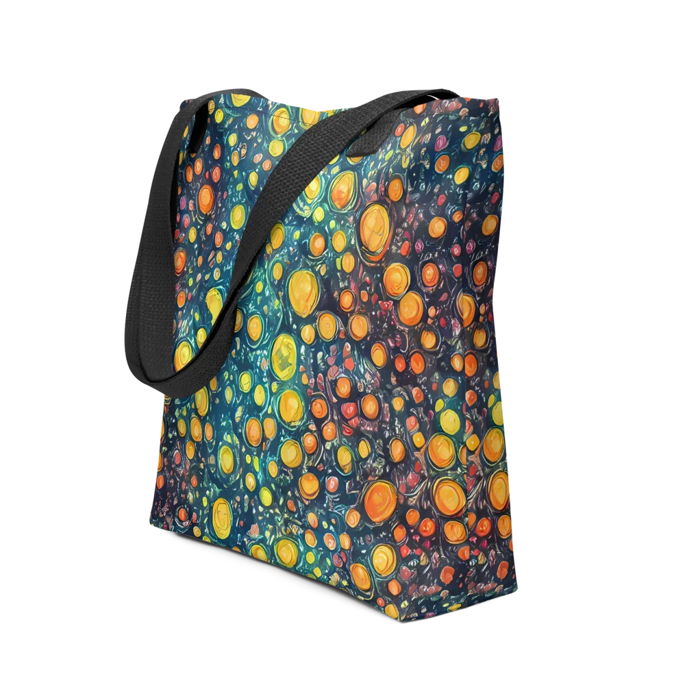 Starry Orbits on Tote Bag — Front
