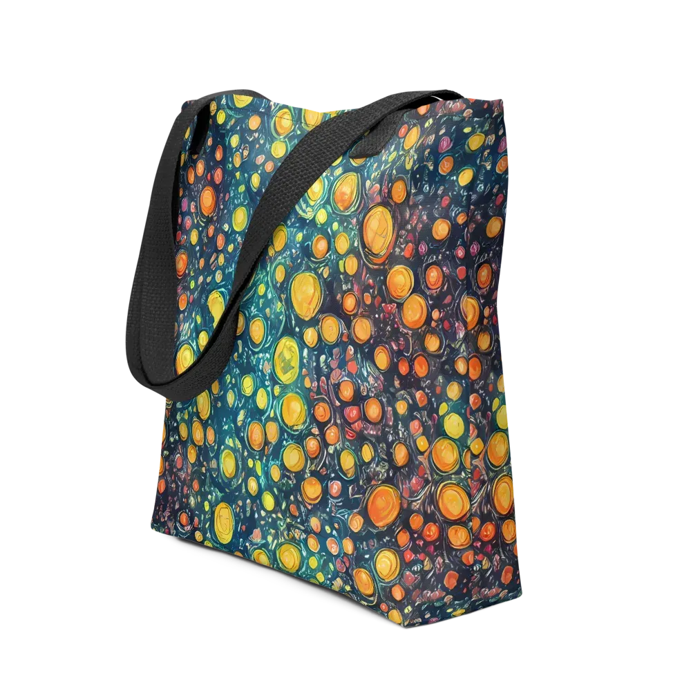 Starry Orbits on Tote Bag — Front