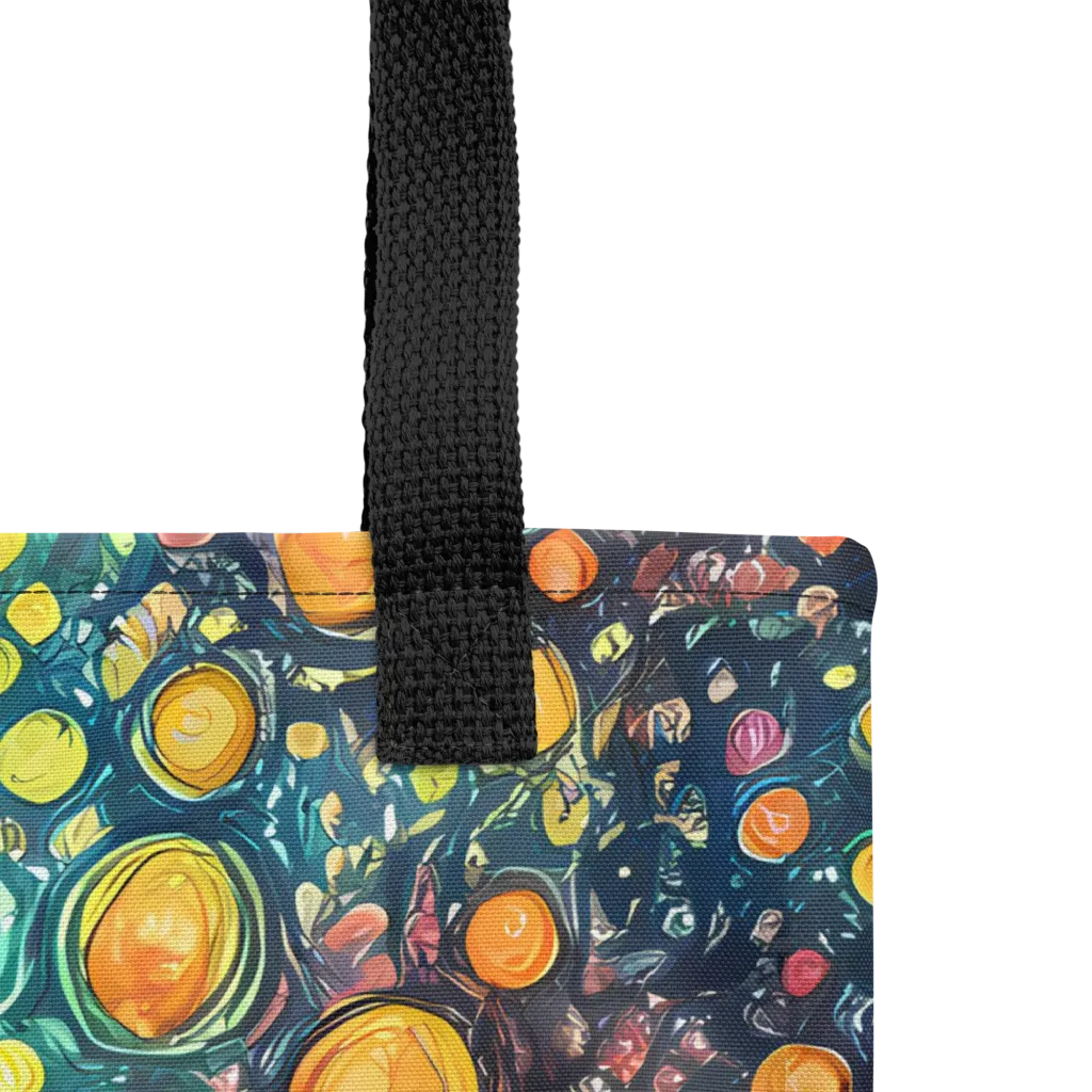 Starry Orbits on Tote Bag — Product details