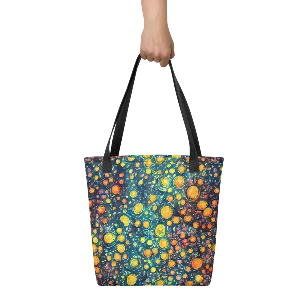 Starry Orbits on Tote Bag — Front