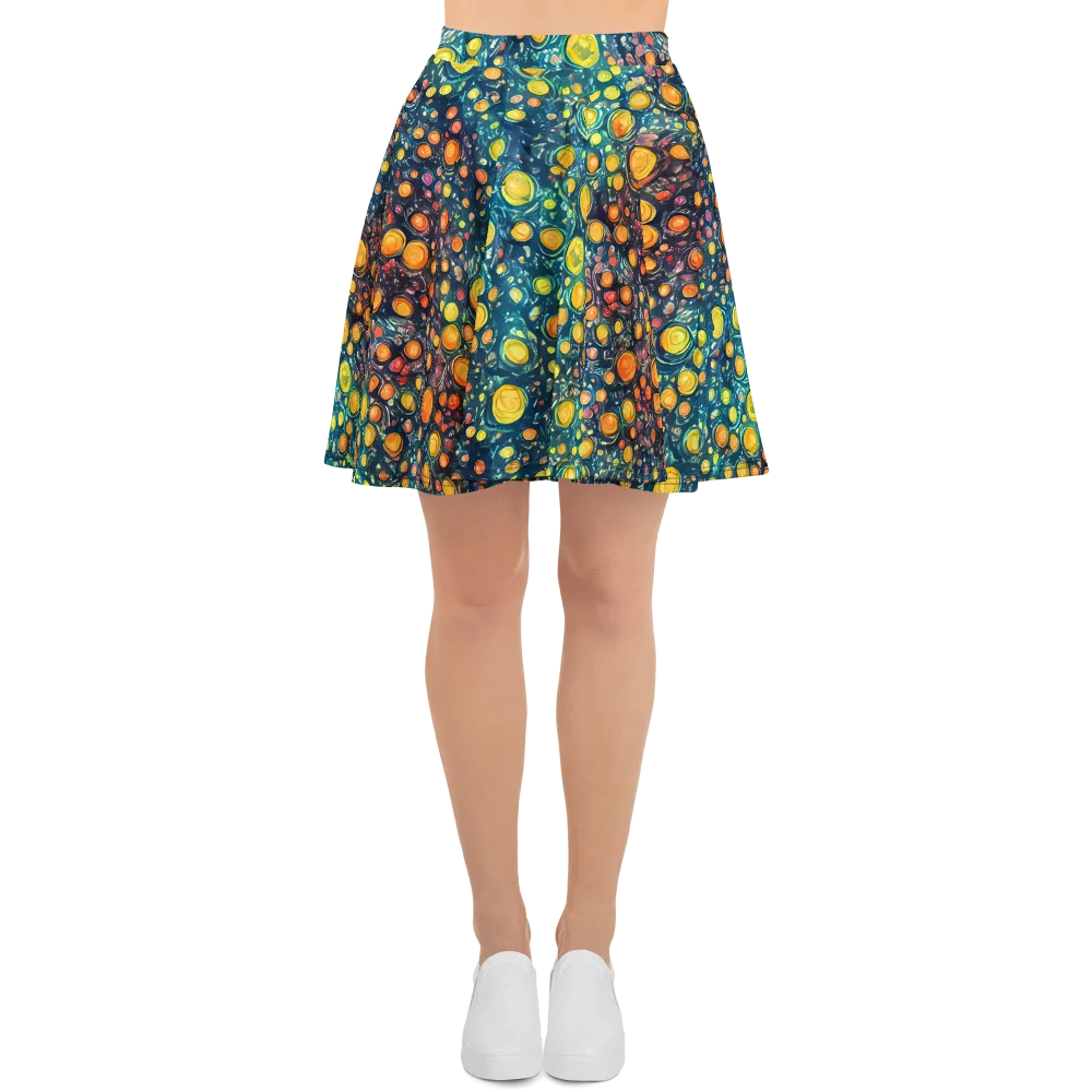 Starry Orbits on Skater Skirt — Front
