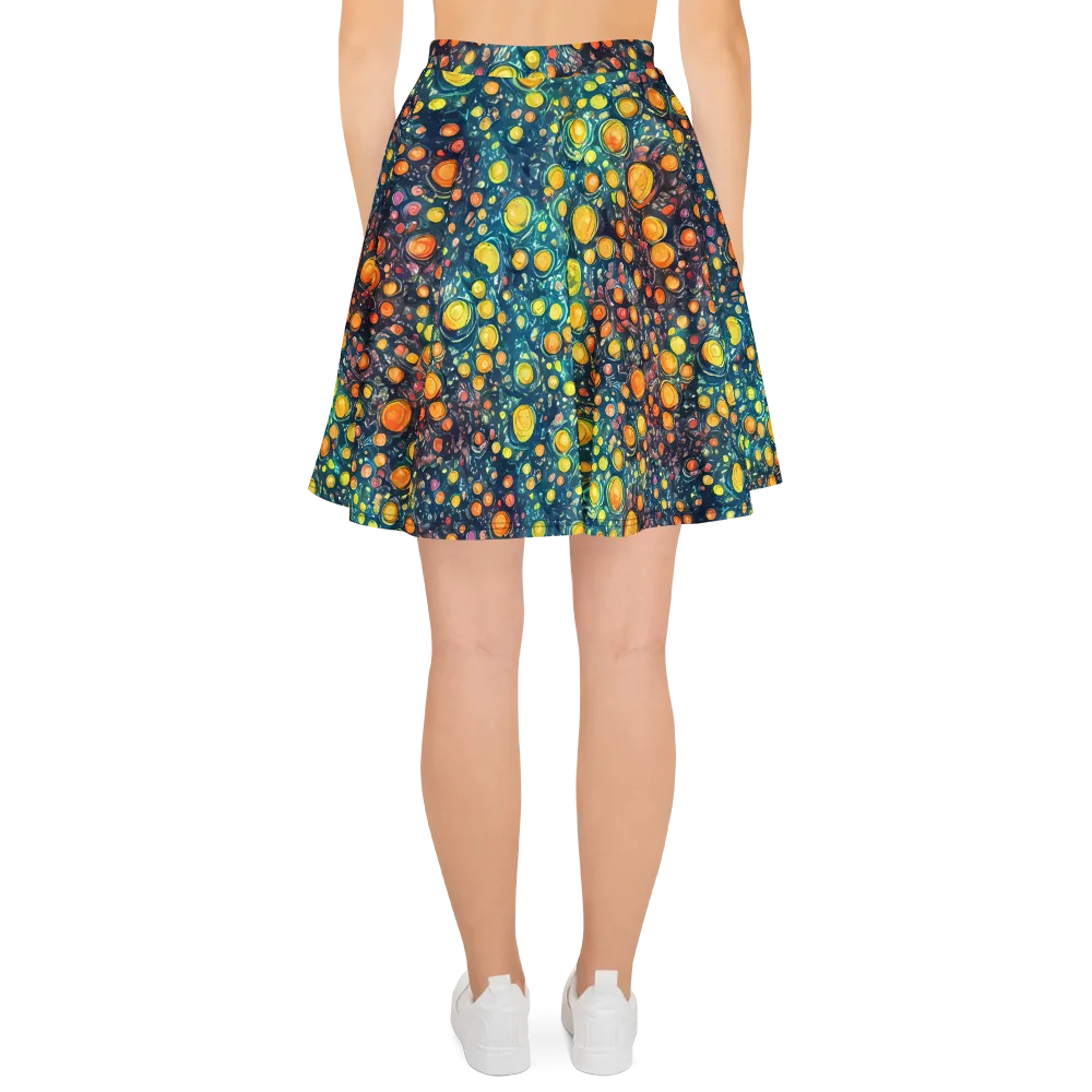 Starry Orbits on Skater Skirt — Back