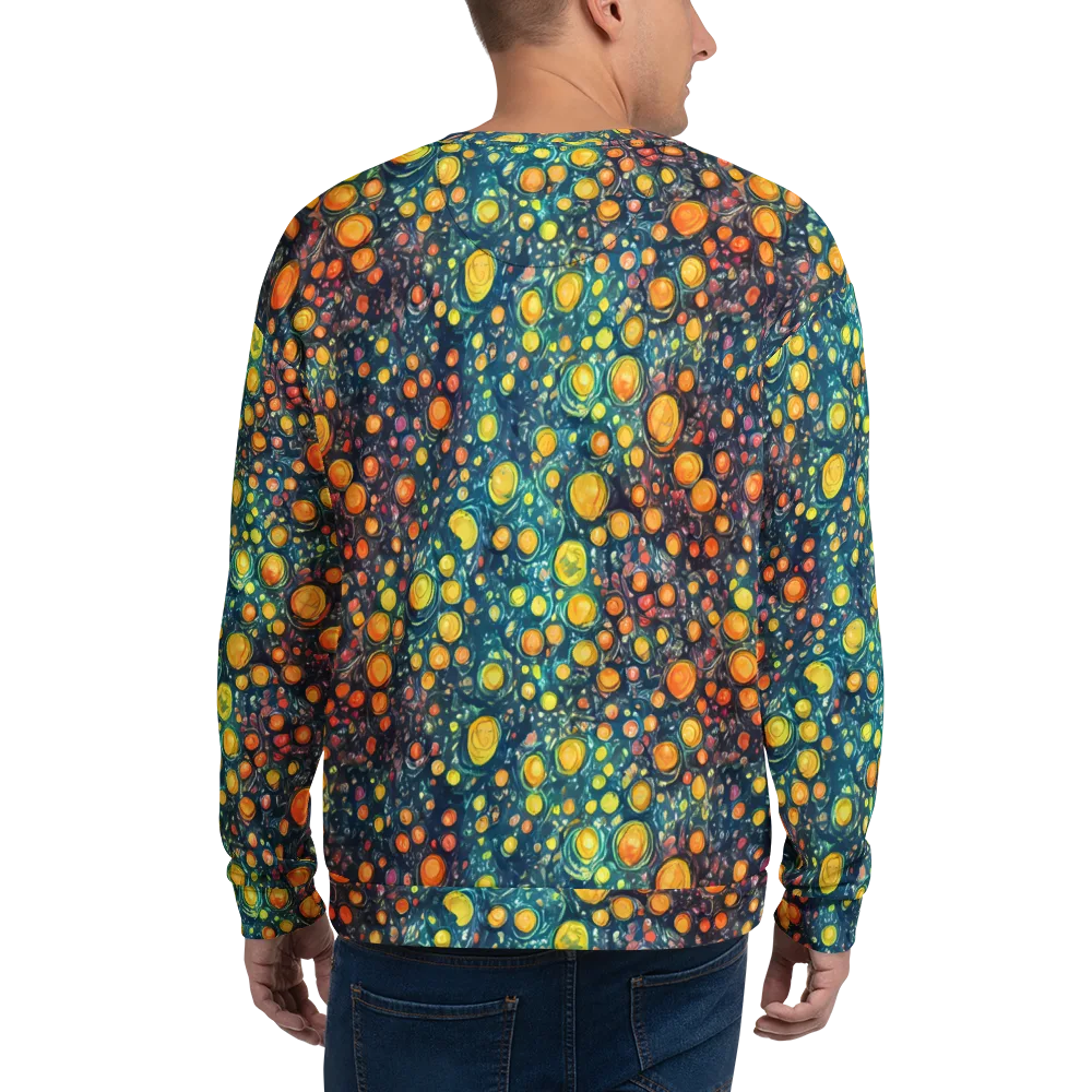 Starry Orbits on Sweatshirt — Back