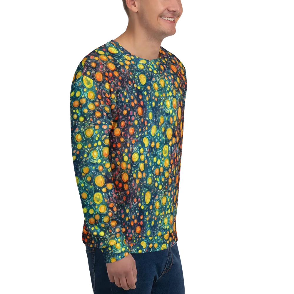 Starry Orbits on Sweatshirt — Right Front