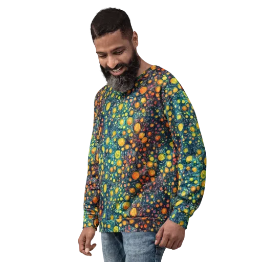 Starry Orbits on a Sweatshirt