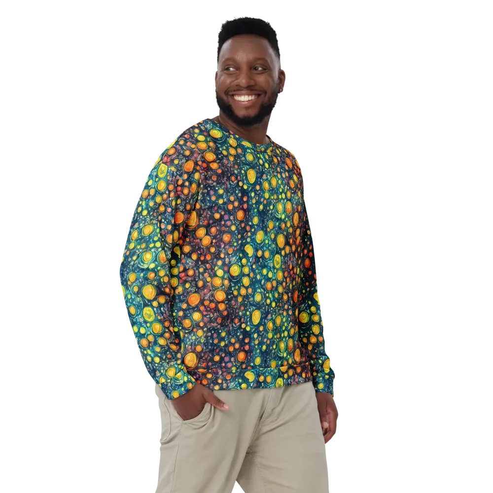 Starry Orbits on Sweatshirt — Front