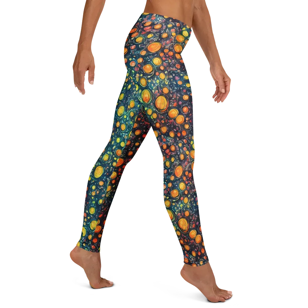 Starry Orbits on Leggings — Right