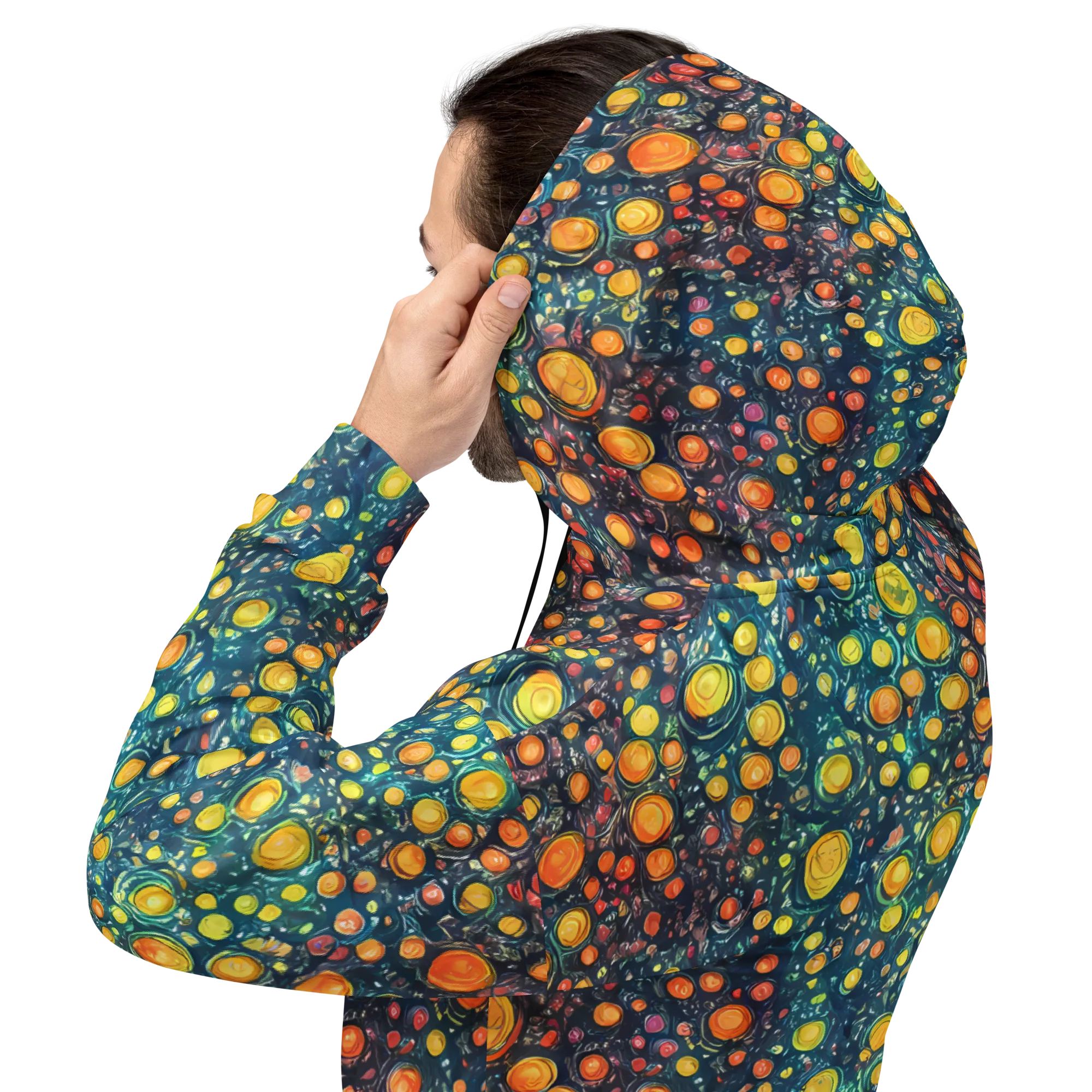 Starry Orbits on Hoodie — Back