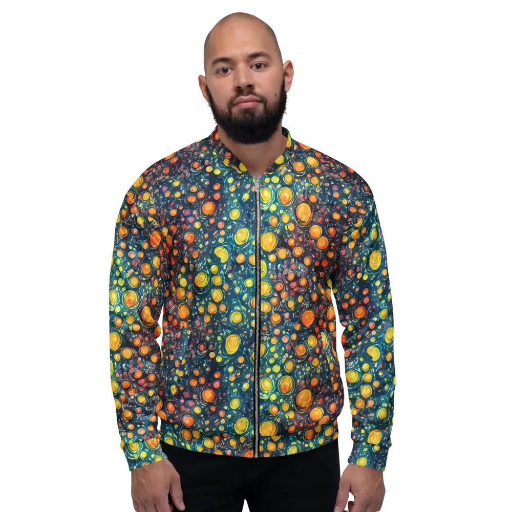 Starry Orbits on Bomber Jacket — Front