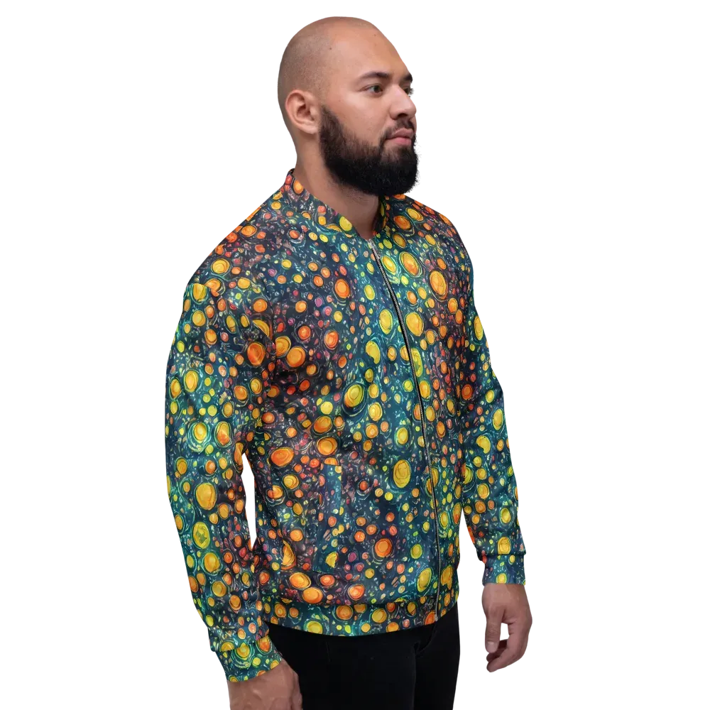 Starry Orbits on Bomber Jacket — Right