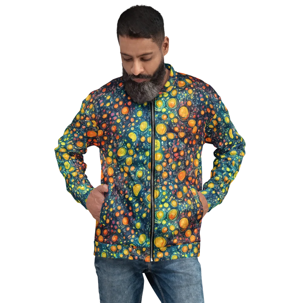 Starry Orbits on Bomber Jacket — Front