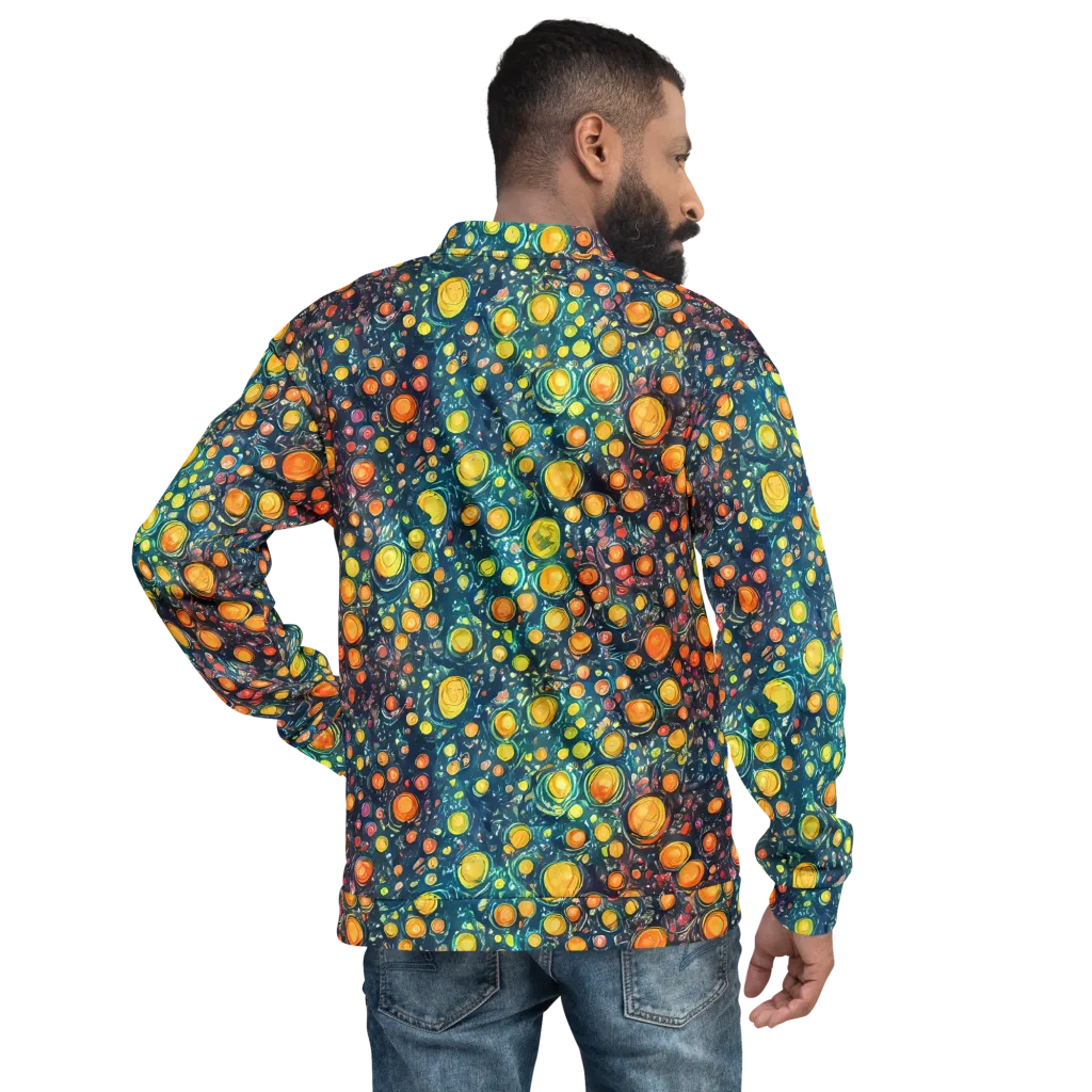 Starry Orbits on Bomber Jacket — Back