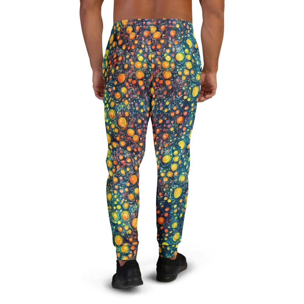 Starry Orbits on Men's Joggers — Back
