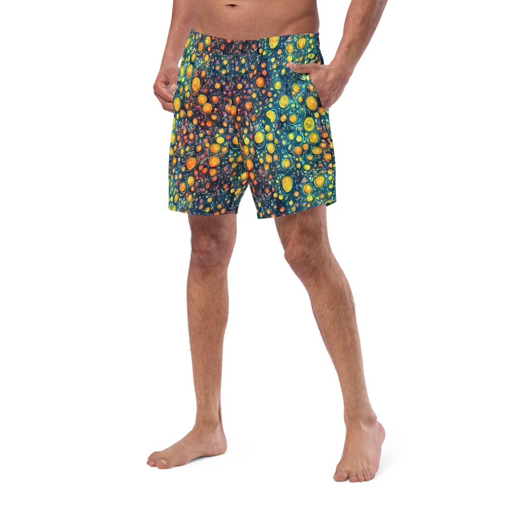 Starry Orbits on Swim Trunks — Left Front