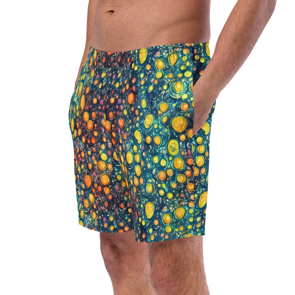 Starry Orbits on Swim Trunks — Left Front