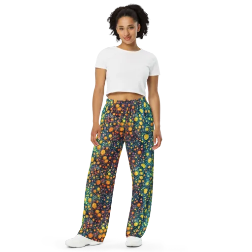 Starry Orbits on a Wide-Leg Pants