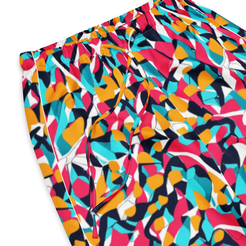 Neon Figure Flux on Women's Pajama Pants — Product details