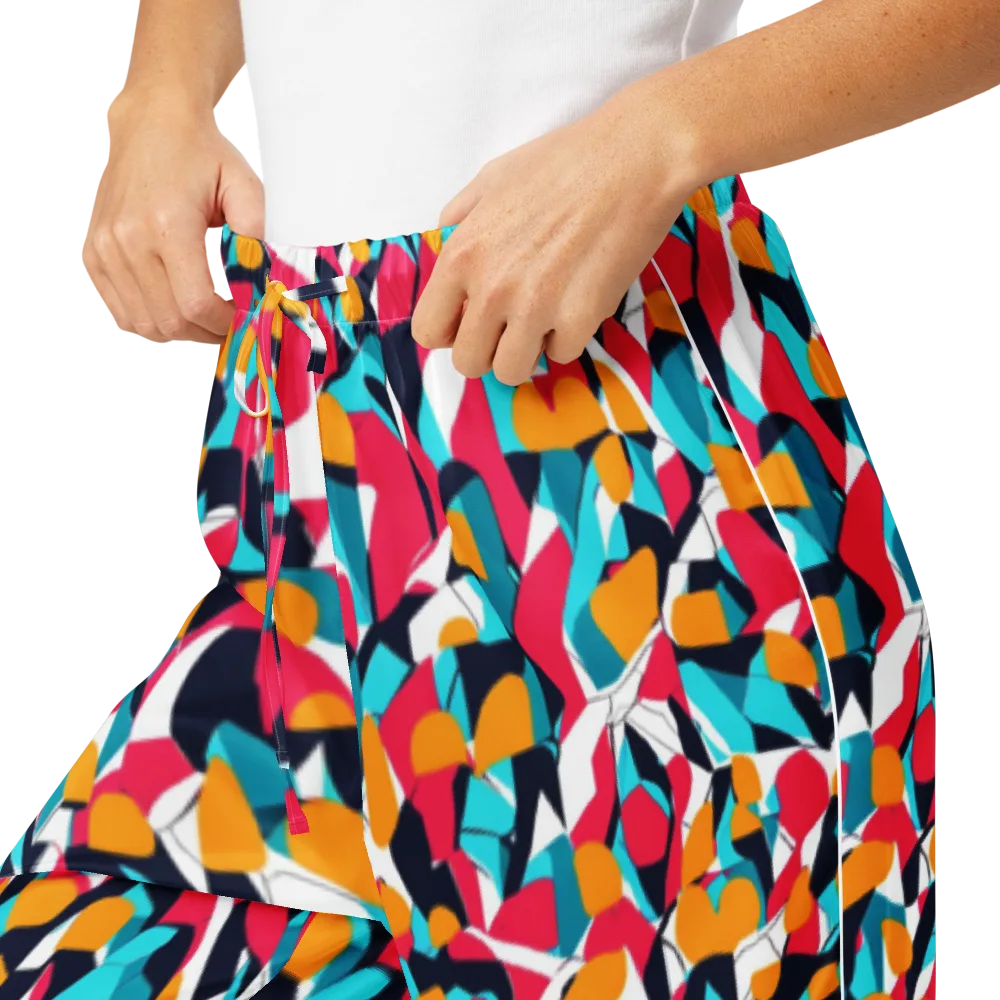 Neon Figure Flux on Women's Pajama Pants — Product details