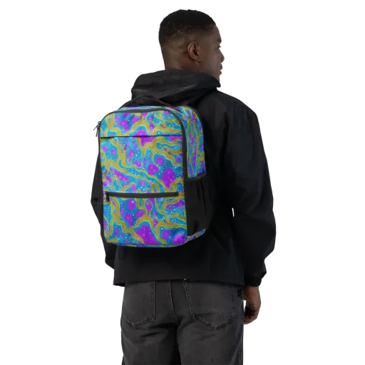 Mystic Waves on a Utility Backpack