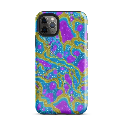Mystic Waves on a Tough Case for iPhone®