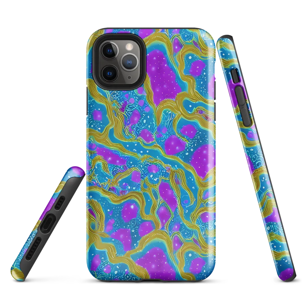 Mystic Waves on Tough Case for iPhone® — Front