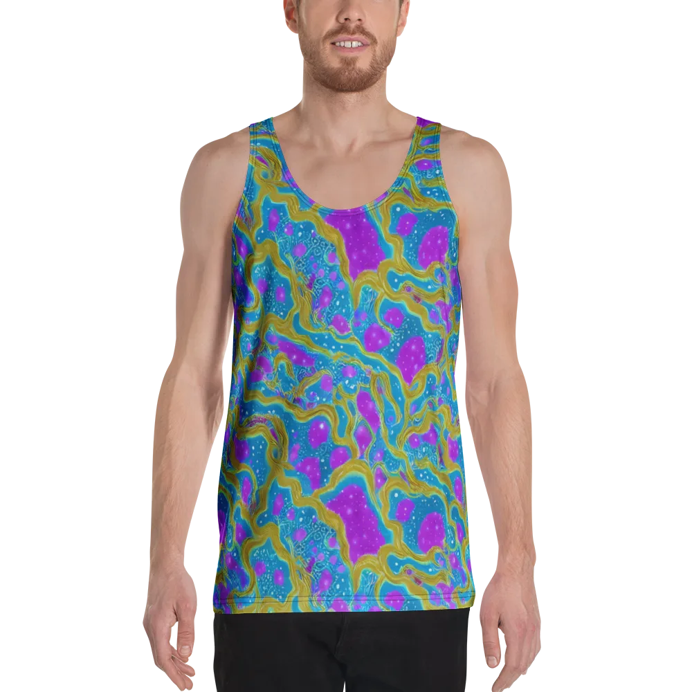 Mystic Waves on Men's Tank Top — Front