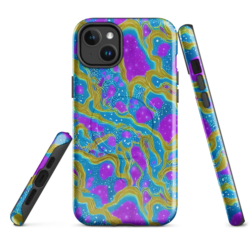 Mystic Waves on MagSafe Tough Case for iPhone® — Front