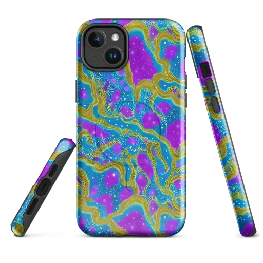 Mystic Waves on a MagSafe Tough Case for iPhone®