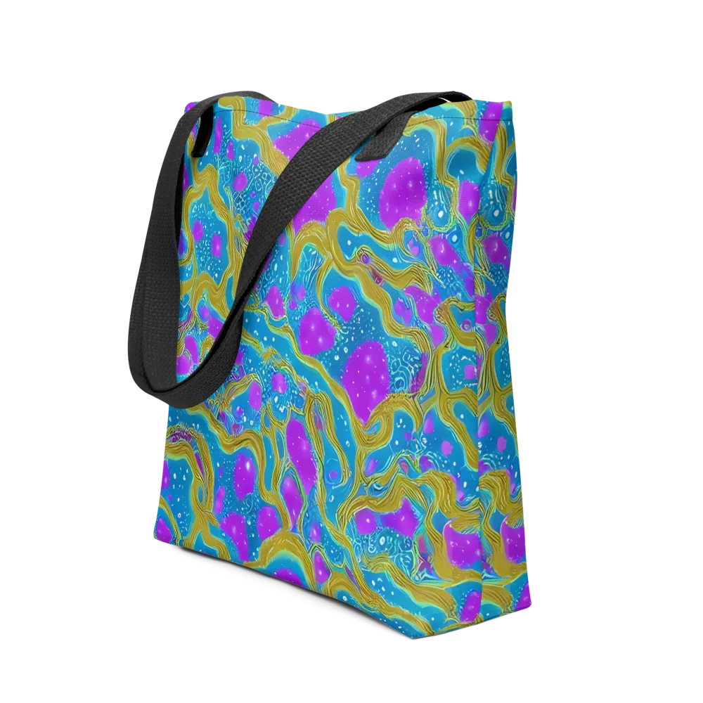Mystic Waves on Tote Bag — Front